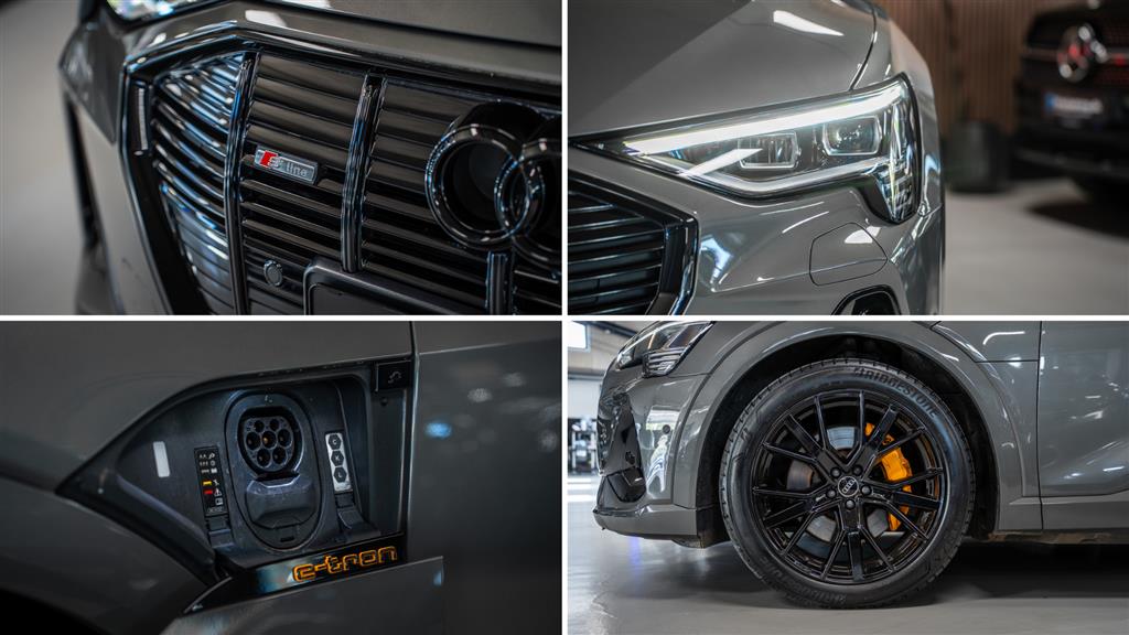Audi E-tron 55 S Line Quattro 408HK 5d Aut. – Thumbnail 4