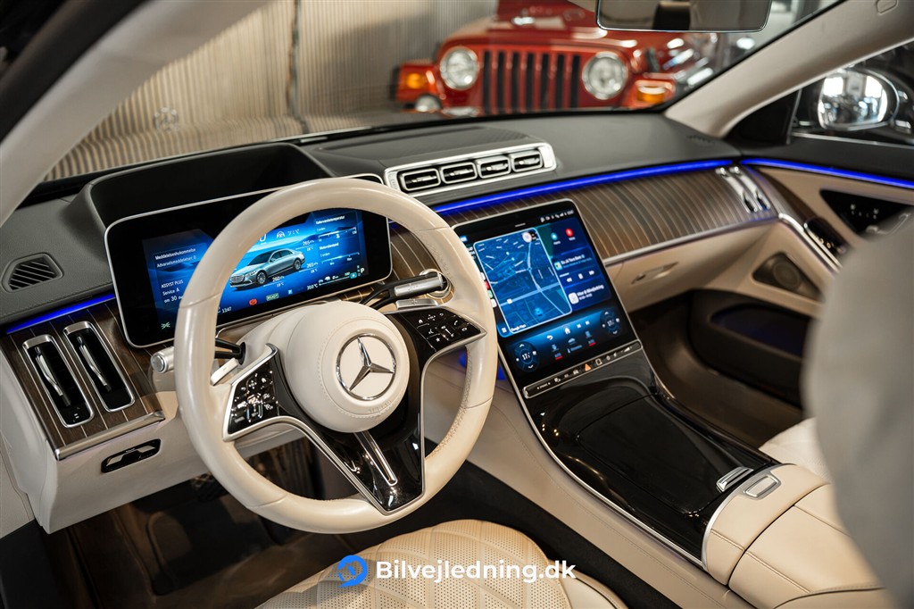 Mercedes-Benz S580 e Lang 3,0 Plugin-hybrid 9G-Tronic 489HK Aut. – Miniature 9